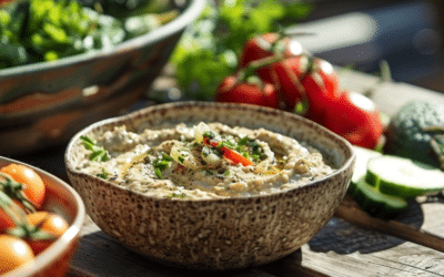 Baba Ghanoush (purée d’aubergines)