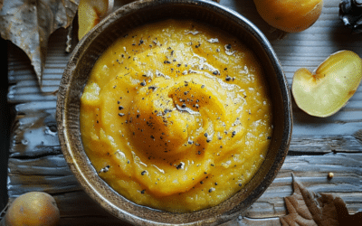 Crème de rutabaga et carottes à l’érable