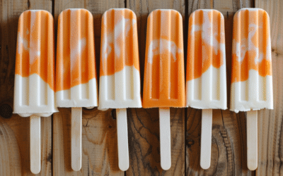 Popsicle aux cantaloups