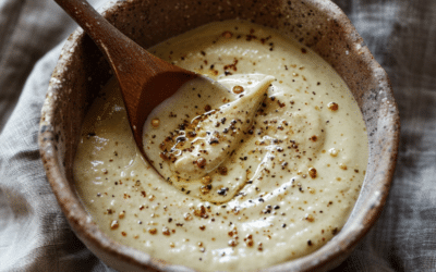Sauce Tahini (pour accompagner le houmous !)