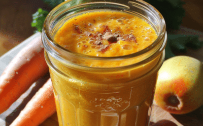 Smoothie aux carottes (et mangue)